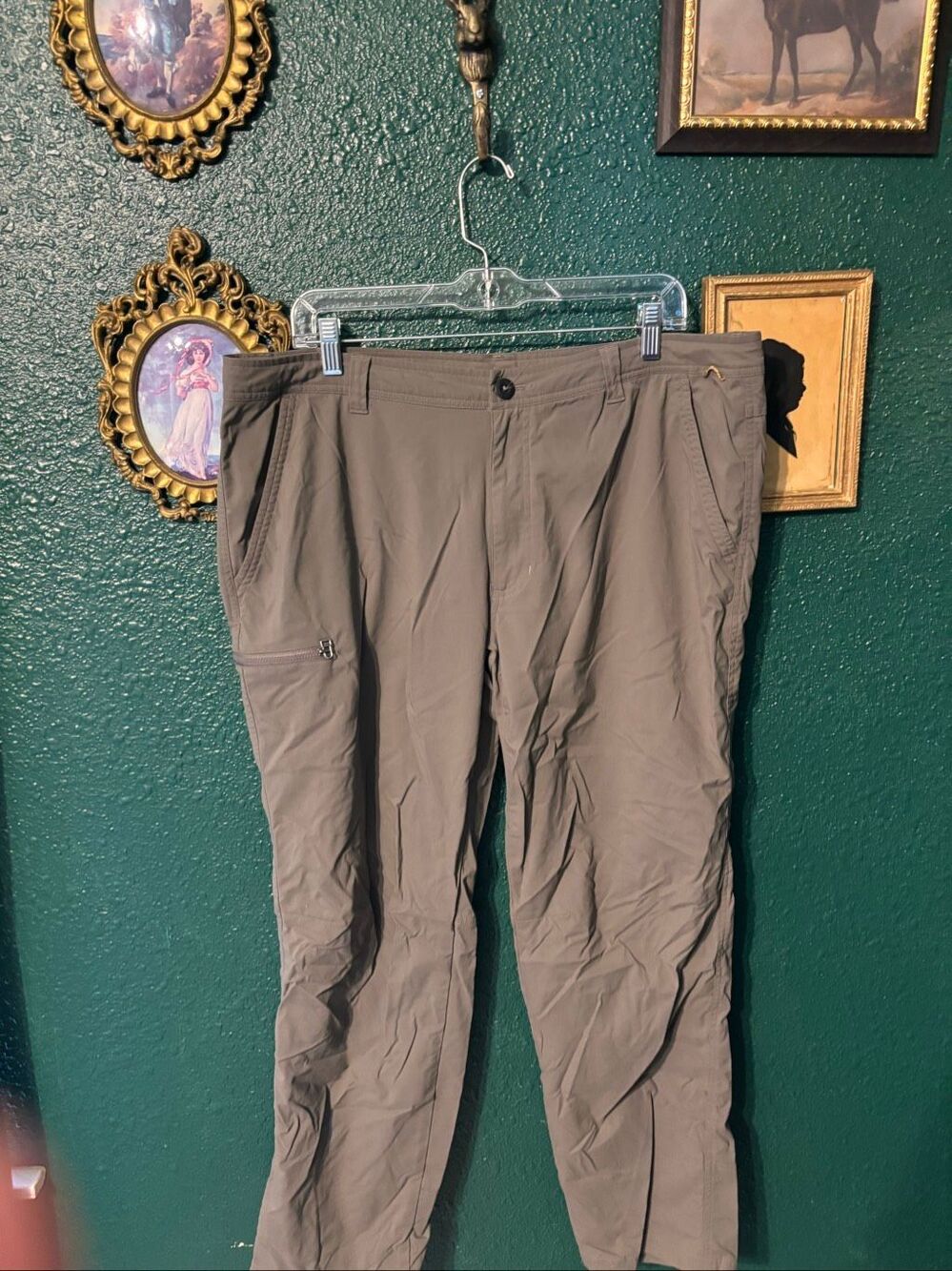 REI COOP NYLON MENS OUTDOOR PANTS SZ 40x30